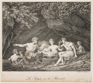 La Satyre et le passant, 1819